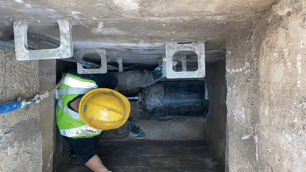 泰和HDPE短管内衬法